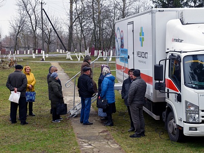 Врачи «Медассиста» провели бесплатный прием в селе Крупец Дмитриевского района 